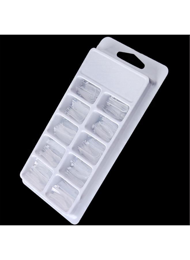 Bluejw Nail Art Extension Glue Model Nail Piece 100 Nail Extension Special Tool Paper Holder-free Crystal Nail Model Nail Piece - Image 1