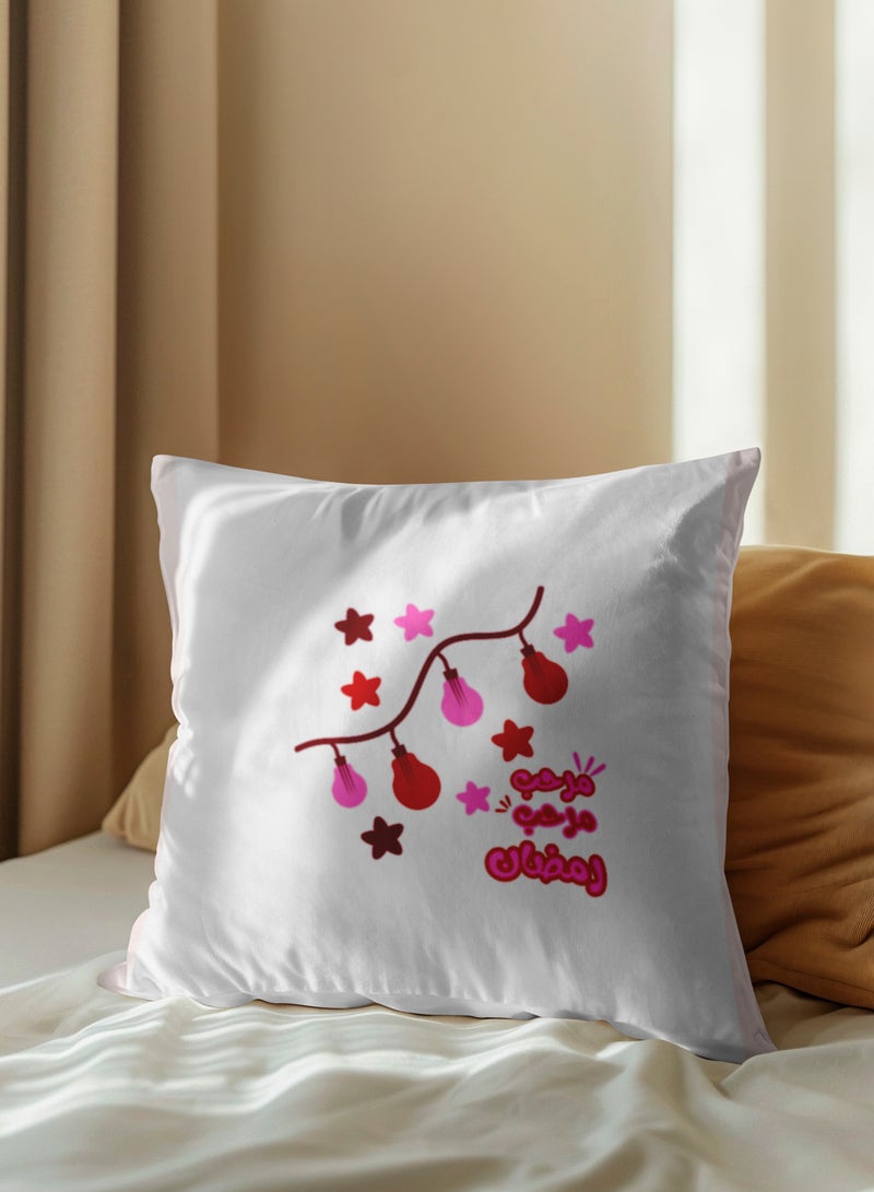 لوحة غطاء وسادة من البوليستر بتصميم مرحب رمضان - Image 5