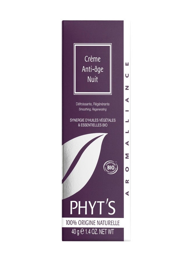 PHYT'S Phyts Anti-Aging Night Cream - Face Moisturizer with Beeswax and Hazel Oil - Reduces Signs of Fatigue - Regenerating Night Cream for Face - 1.4 oz - Image 2
