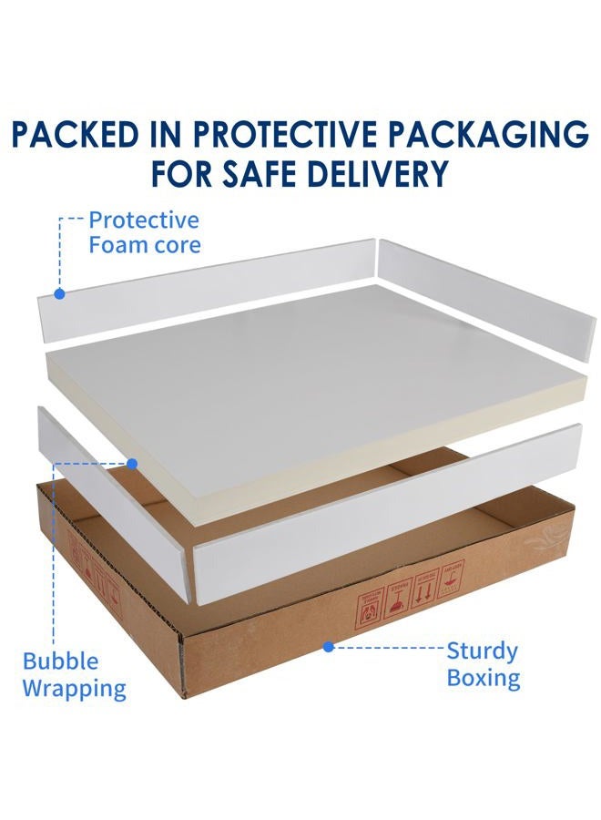 Navy Penguin Heavy-Duty Cardboard Sheets 8.5 x 11 in - 1000 GSM (1.5mm Thick) - 20 Sheets of Card Board for Binding Covers, Book Boards, Backing and Crafts - Sturdy Alternative to Cardstock Paper Sheets - Image 5