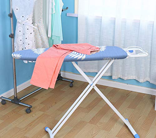 SheeChung Ironing Board Cover and Pad for Extra Wide 18" x 49" Ironing Boards,Premium Heavy Duty 3-Layer Silicone Coated Cover with 2mm Foam and 4mm Felt,Resists Scorching and Staining - Image 5