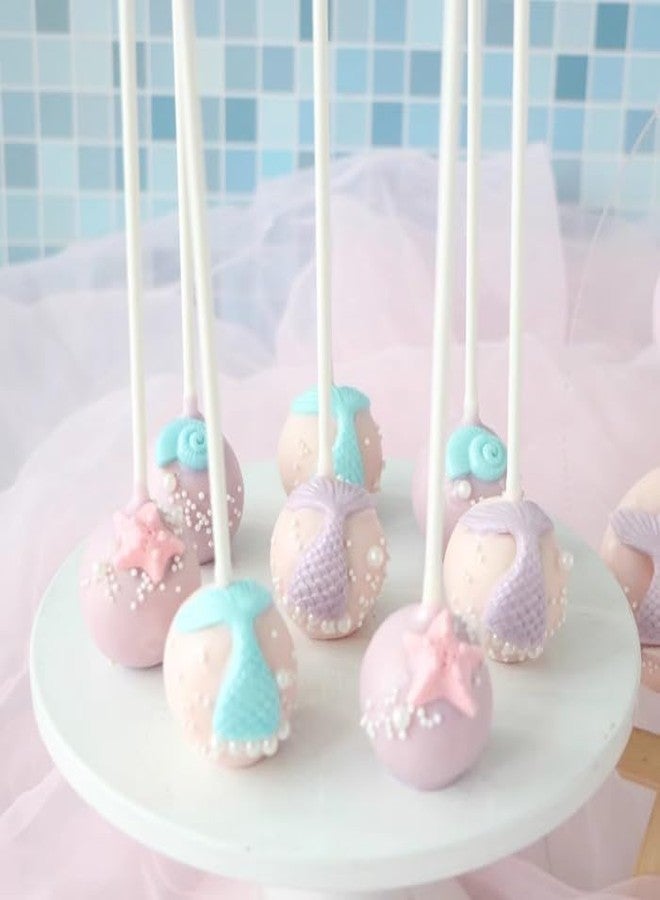 RHLOVY 16 Cavity Mermaid Tails Silicone Molds, Mermaid Molds for Chocolate, Fondant, Cake Decoration, Cupcake Toppers, Resin, Soap, Candy, Gumpaste - Image 3