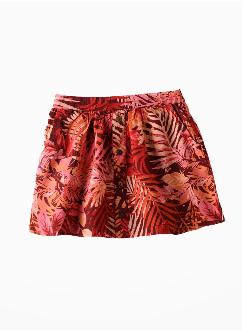 Jelliene Sunshine Twirls: Girls' Flowy Skirt Breezy Comfort & Summertime Flair  - Image 1