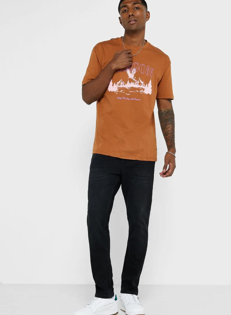 Seventy Five Skinny Fit Washed Jeans