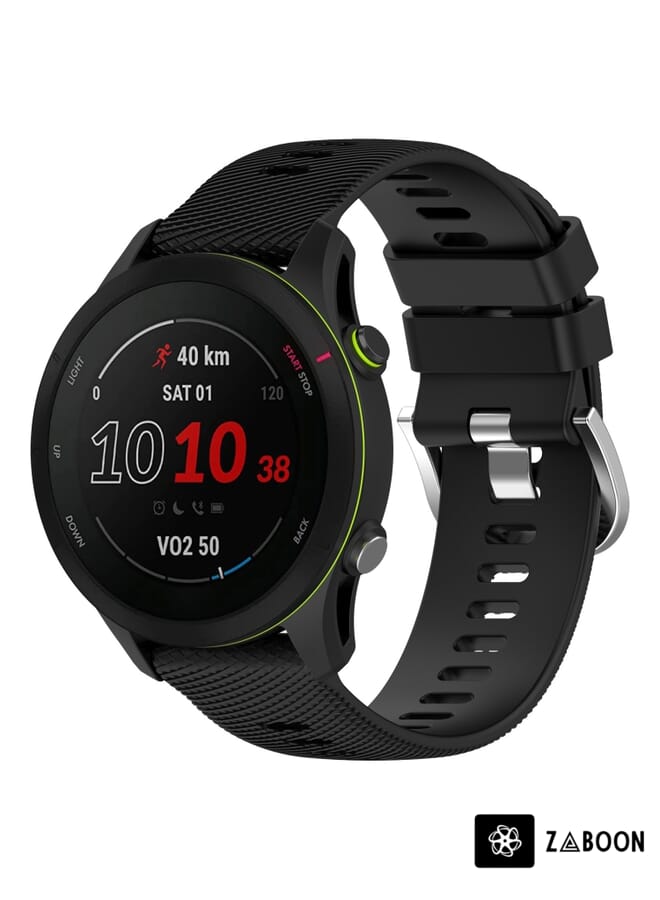 Zaboon Replacement Band For Samsung Galaxy Watch 4 44mm 20mm Solid Color Soft Silicone - Image 1