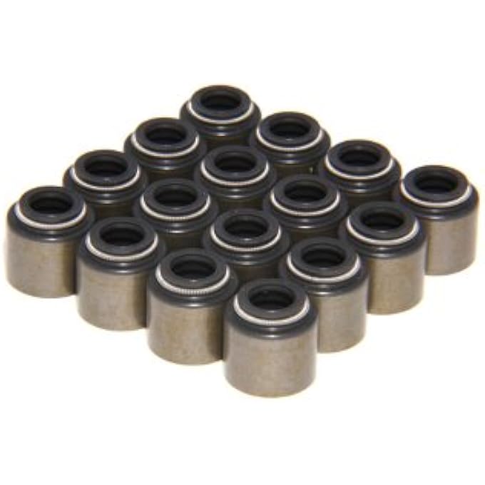 rayihni 51116 Set Of 16 Steel Viton Valve Seals For 500 Guide Size 8Mm Valve Stem