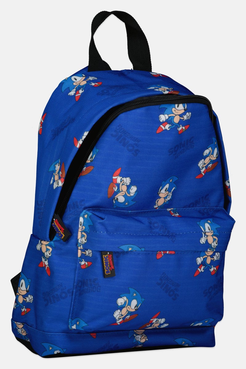 SONIC Kids Boy Hedgehog Graphic Print Backpacks, Multicolor - Image 2