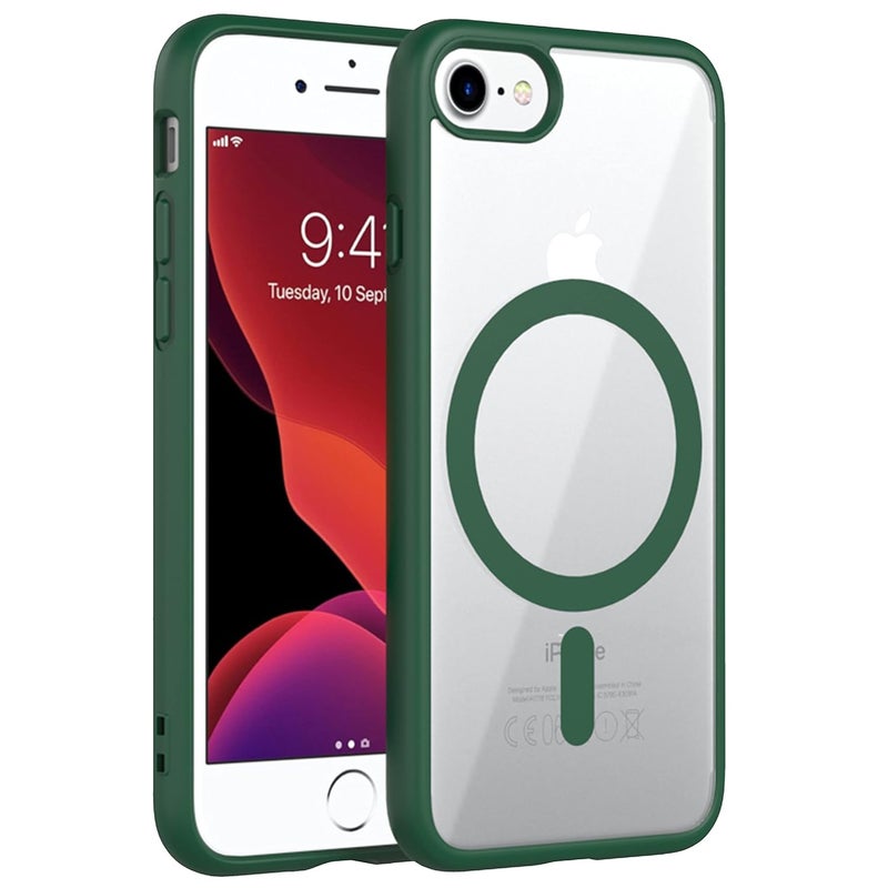 ZAPCASE Back Case Cover for iPhone 7/8 / Se 2020 | Compatible for iPhone 7/8 / Se 2020 Back Cover | Scratch-Resistant Back Cover | Forest Green - Image 1