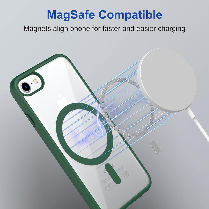ZAPCASE Back Case Cover for iPhone 7/8 / Se 2020 | Compatible for iPhone 7/8 / Se 2020 Back Cover | Scratch-Resistant Back Cover | Forest Green - Image 5