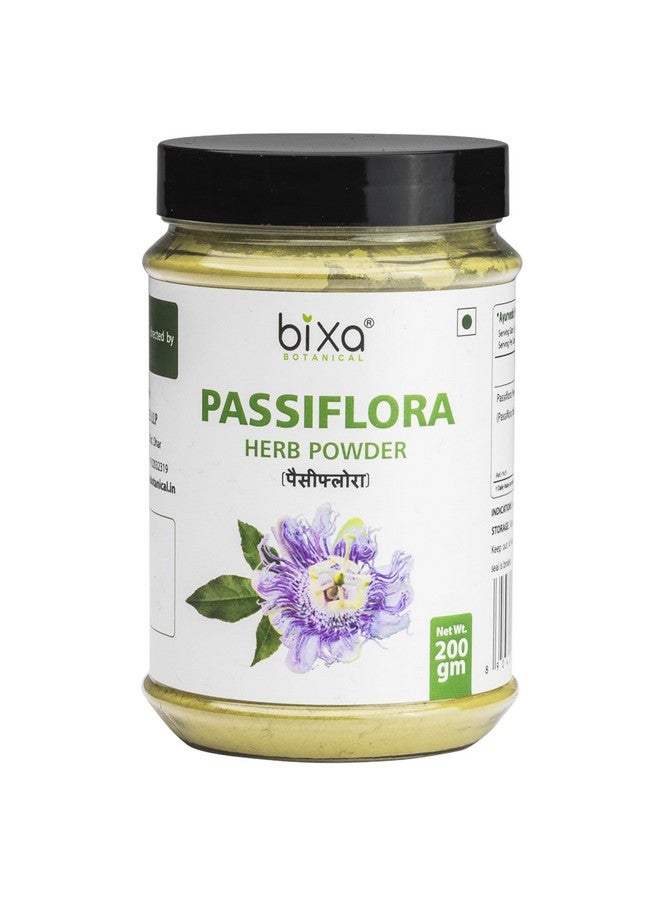 Bixa Botanical Passiflora Foetida Powder - 200 Gm | Reduce Stress and Strain |, Alleviates High Blood Pressure & Occasional Anxiety - Image 1