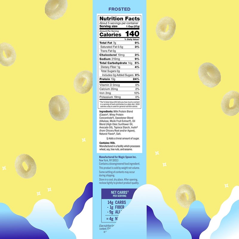Magic Spoon Frosted Cereal 4-Pack with Spoon - Image 3