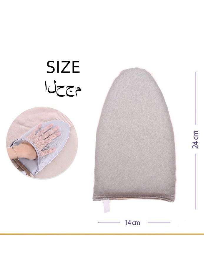 Hanging Iron Hand Gloves Steamproof Hand Gloves High Temperature Resistant Garment Gloves Heat Resistant Portable Mini Ironing Pad For Hanging Ironing Machines - Image 2