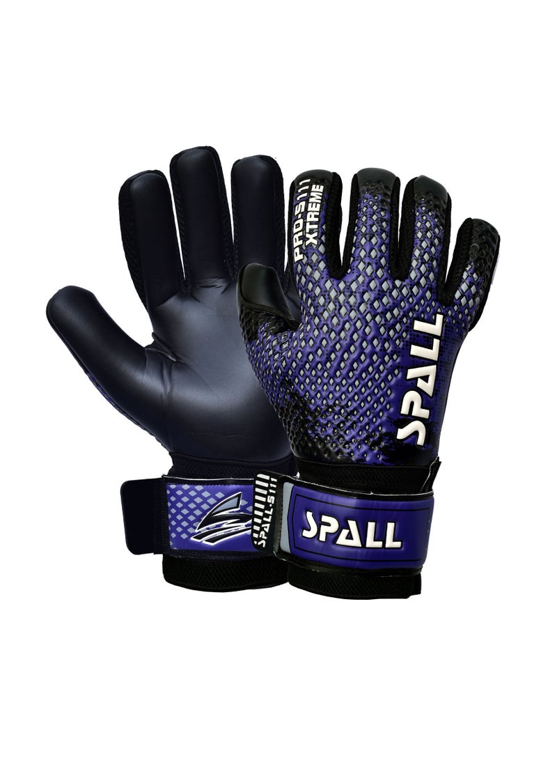 Spall Goalkeeper Gloves With Strong Grip Palms To Give Hand Finger Protection To Prevent Injuries For Football Soccer Goalie Training Gloves  - Image 1