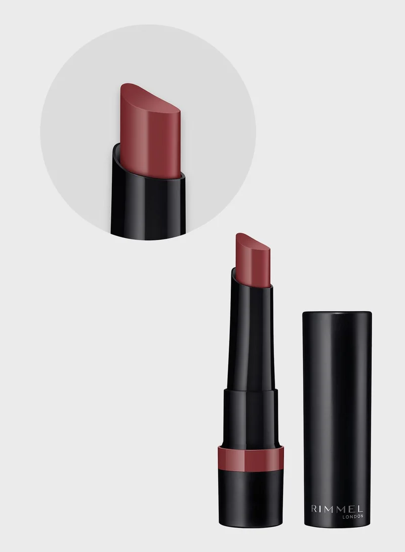 RIMMEL LONDON Lasting Finish Matte Lipstick Chestnut Rose 160