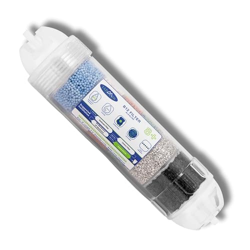 Japmin B12 Alkaline Water Filter Cartridge - 8” | Convert RO Water Purifier into Alkaline Water Purifier | 6000L Life - Image 1