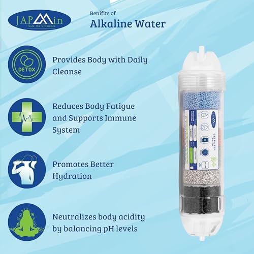 Japmin B12 Alkaline Water Filter Cartridge - 8” | Convert RO Water Purifier into Alkaline Water Purifier | 6000L Life - Image 4