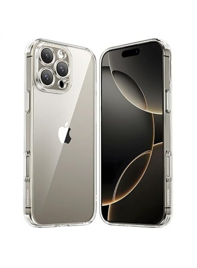 erorex iPhone 16 Pro Case Clear Cover, [MIL-Grade Protection], [Revolutionary iCrystal Tech], Anti-Scratch, Air-Guard Corners, Ultra Slim Transparent for iPhone 16 Pro 6.3 inch Women Men - Image 1