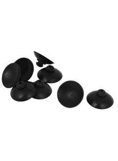 Saim 8 Pcs Black Aquarium Suction Cup Camp Clips, Soft Fish Tank Suction Cup Clips 28mm Dia for Fish Tank Attachments,Overhead Line Tube, Fish Tank Aeration Setup  - Image 1