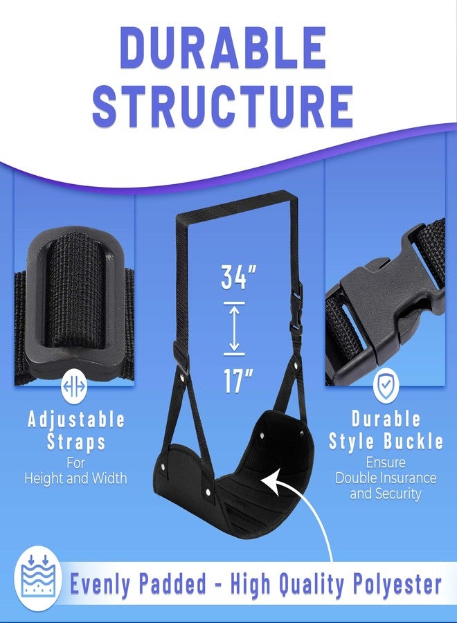 بيزك كونسبت مفاهيم أساسية: أرجوحة قدم للطائرة - مستلزمات السفر بالطائرة، مسند قدم للرحلات الطويلة - أدوات الطائرة - Image 3