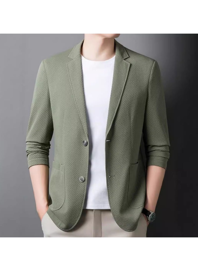 Shougu New High-end Woolen Casual Suit Jackets - Image 1