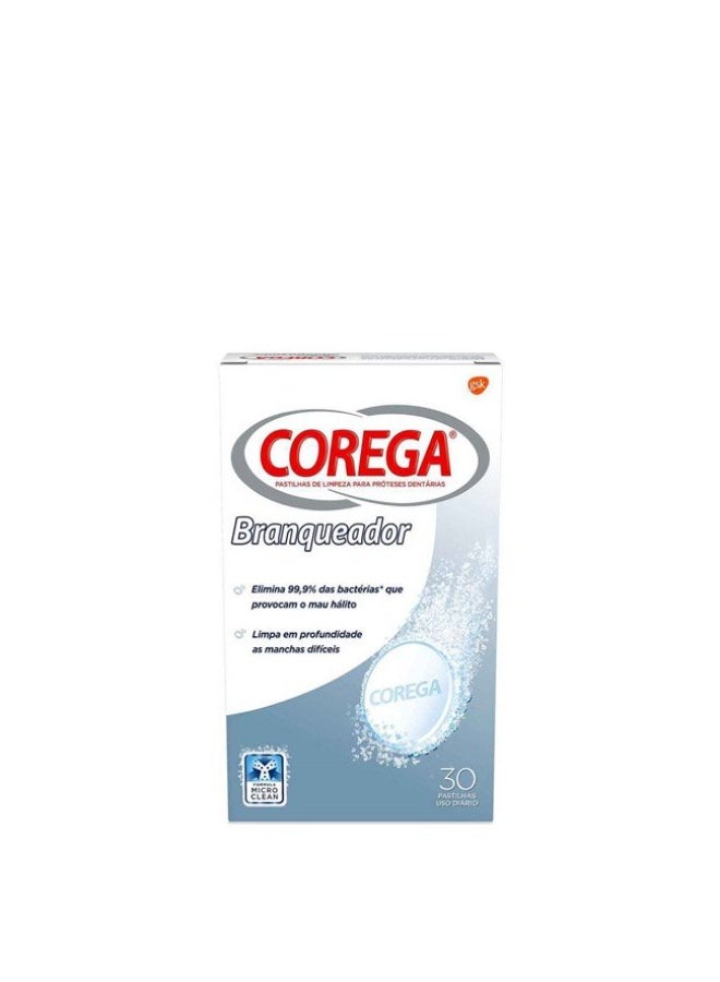 كوريغا أقراص كوريجا لتبييض الأسنان وتنظيفها، 30 وحدة - Image 1