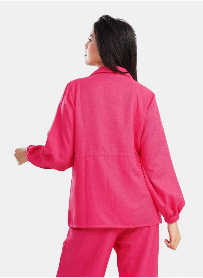 Clue - Jacket with Elastic Waist - Image 1