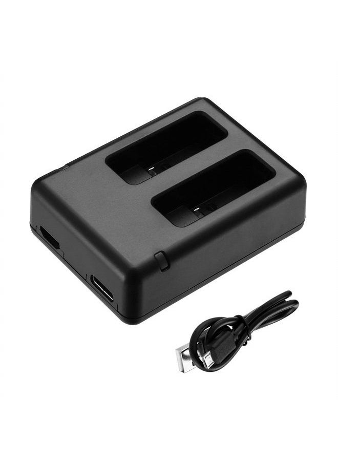 Powerextra Dual Battery Charger with Micro USB Cable for GoPro HERO8 Black GoPro HERO7 Black GoPro HERO6 Black GoPro HERO5, HERO5 Black GoPro Hero 2018  - Image 1