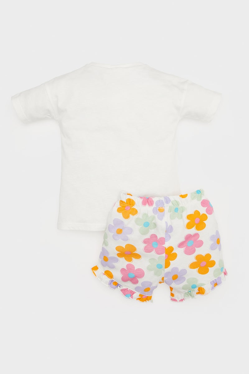 DeFacto Girl Floral 2 Piece Set - Image 2