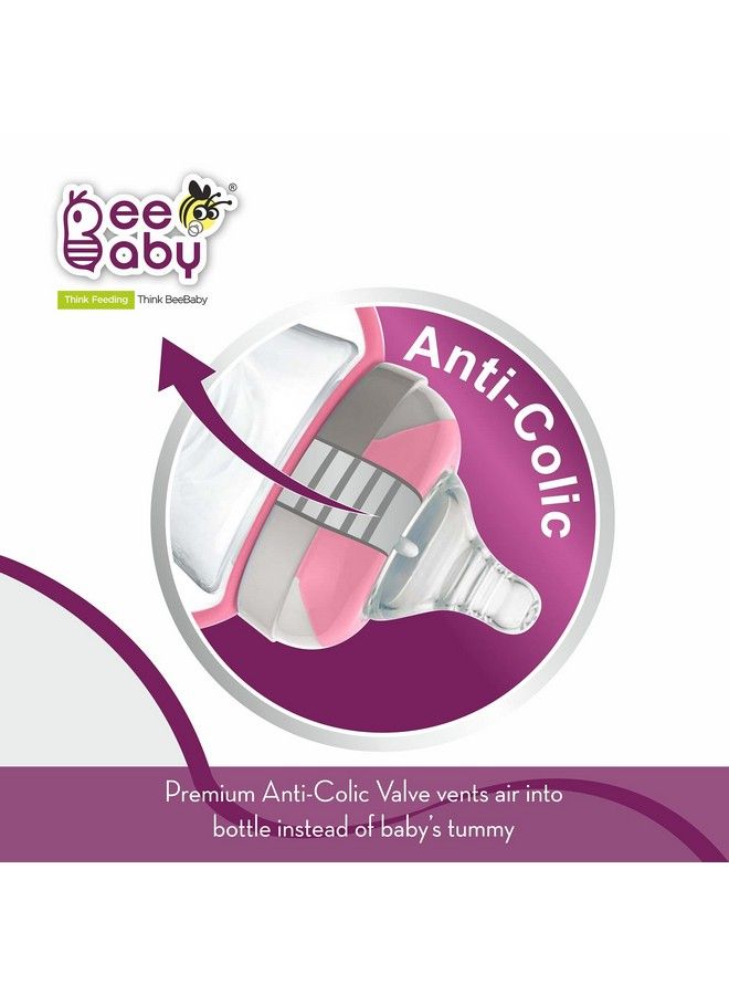 Beebaby Pack Of 2 Ease Anti colic Silicone Nipple Teat With Carry Case, Fast Flow, 8M+ - Image 5