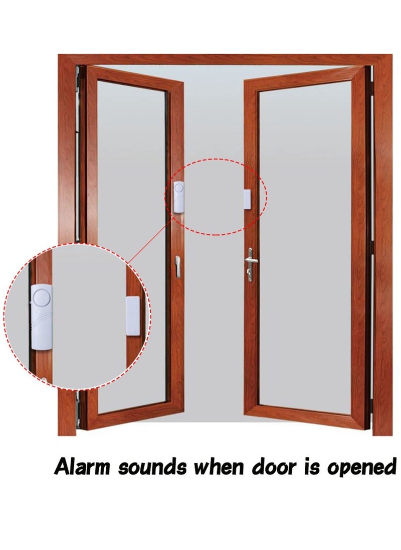 Daytoyz - 6PCS Door Window Alarm, 90DB Door Alarms for Kids Safety, Wireless Sensor Door Window Burglar Alarm-Window Pool Alarms for Home - Image 1