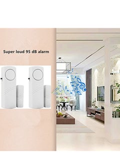 Daytoyz 6PCS Door Window Alarm, 90DB Door Alarms for Kids Safety, Wireless Sensor Door Window Burglar Alarm-Window Pool Alarms for Home  - Image 3