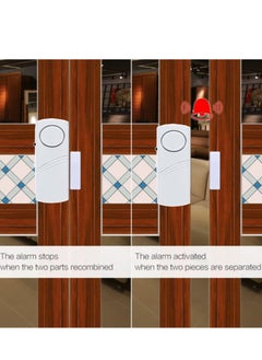 Daytoyz 6PCS Door Window Alarm, 90DB Door Alarms for Kids Safety, Wireless Sensor Door Window Burglar Alarm-Window Pool Alarms for Home  - Image 2