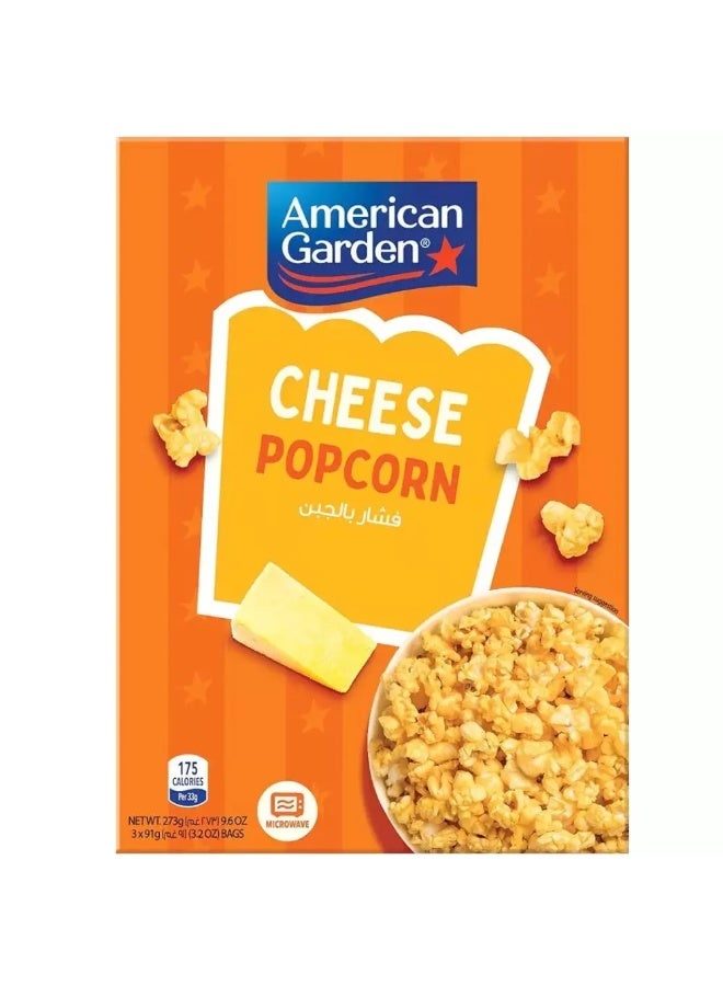 American Garden American Garden Microwave Cheese Popcorn- 273gms 
