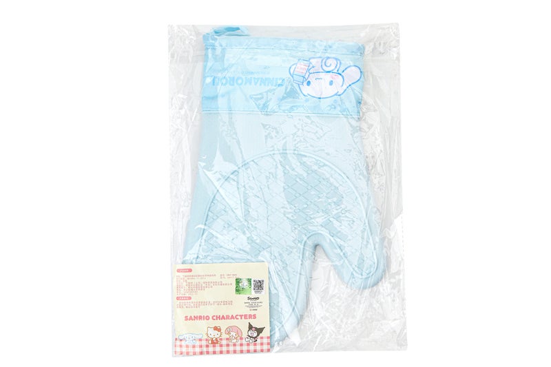 Silicone Oven Mitts Cartoon Printed Heat Resistant Powder MM - Image 2
