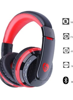 OVLENG On-Ear Bluetooth Headphone With F, HIFI Card MP3 Player Bluetooth Headset Wireless Earphone  - Image 2