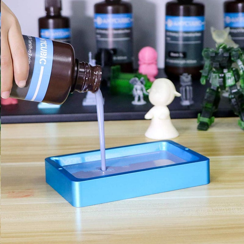 3idea 3 فكرة تخيل إنشاء طابعة 3D ريسين، ريسين UV-Curing SLA 405nm بدقة عالية وتجفيف سريع وسلاسة ممتازة لطباعة فوتون (DLP/LCD/UV) - 1 كجم، رمادي - Image 5
