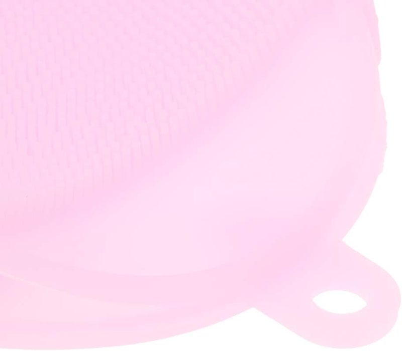 klarako Silicone Body Brush, Washing Scrubber,Shower Glove Exfoliating Body Cleansing Pad Sponge Bathing Cleaner SPA Feet Back Massage for All Kind Skins klarakoPink - Image 4