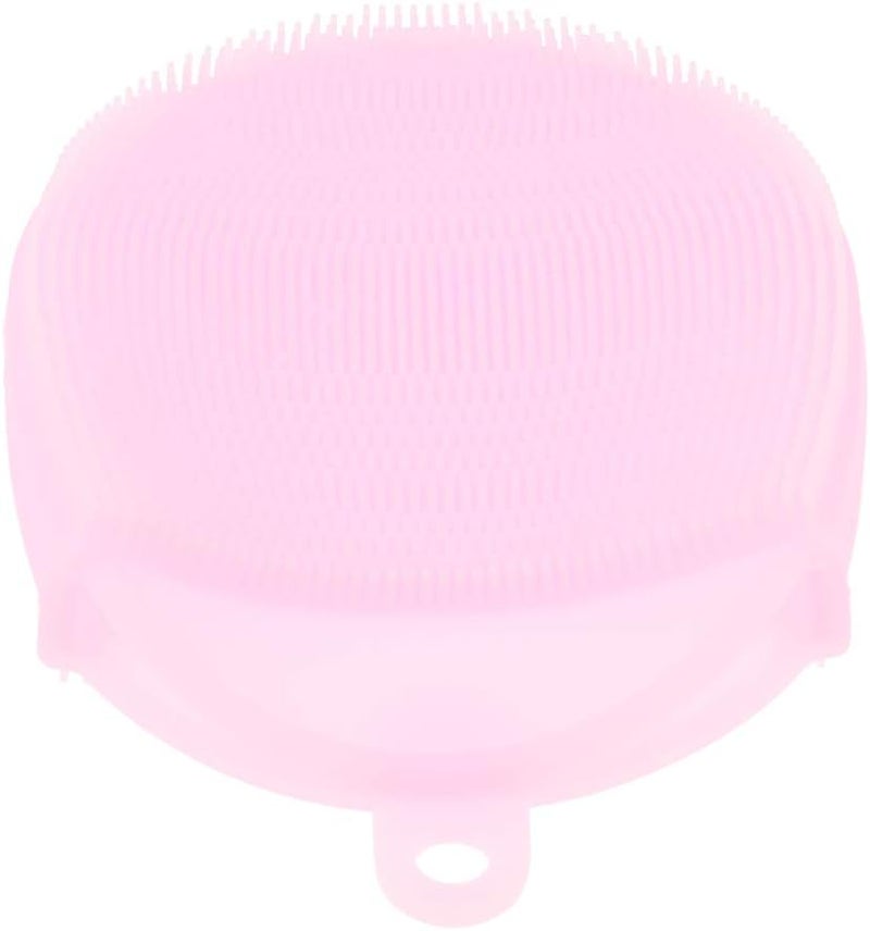 klarako Silicone Body Brush, Washing Scrubber,Shower Glove Exfoliating Body Cleansing Pad Sponge Bathing Cleaner SPA Feet Back Massage for All Kind Skins klarakoPink - Image 3