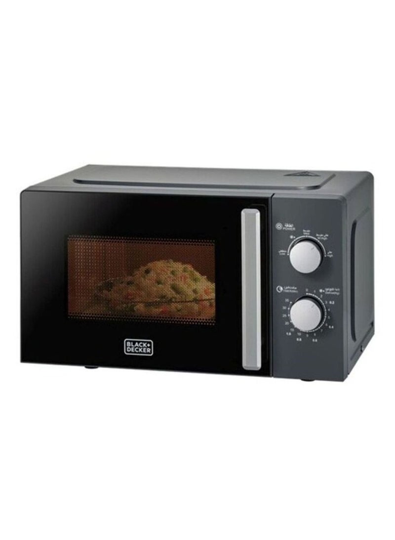 BLACK+DECKER Solo Microwave Oven 20 L 700 W MZ2015P-B5 Black - Image 2