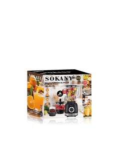 sokany sokany multi-purpose blender 1000 watt 5 speeds 1.5  - Image 2