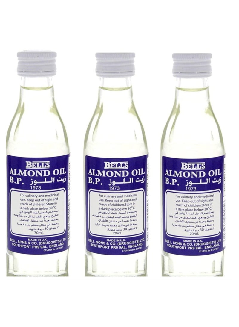 Bell's Almond Oil - Tri Pack