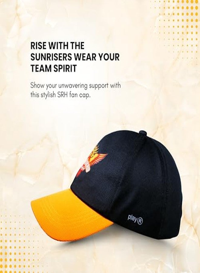 playR Unisex Mesh Cap (PRSRH25-FANCAP-3_Orange, Free Size - Image 4