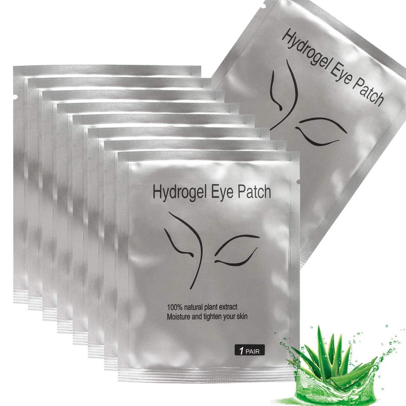 50 Pairs Under Eye Pads Eyelash Extension Eye Pad for Lash Extensions Hydrogel Eye Patch DIY False Eyelash Lash Extension Makeup Eye Gel Pad