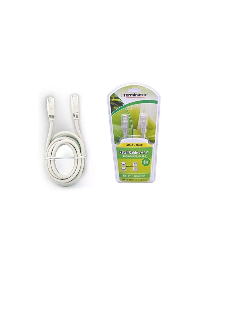ترمينيتور كابل ترمينيتور باتش عالي السرعة CAT6 3.0 متر - TPCC-3 - Image 2