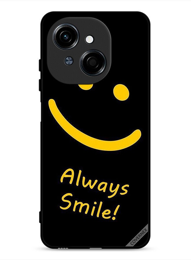 Covernex Tecno Spark Go 1S 4G Protective Case Cover Always Smile - Image 1