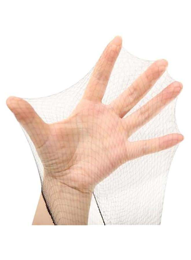 Hair Net 100 Pcs,  20 Inches Elasticity Invisible Elastic Mesh Wig Nets for Hair Bun Making Ballet Dancer Kitchen Food Serive (Black) - Image 5