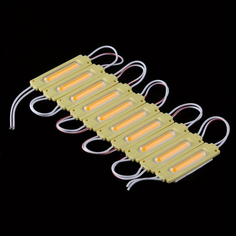 10 Pcs Pink COB 6led 12v Led Truck Side Marker Indicator Light Super Bright For Bus Lorry Trailer Warning Lamp - Image 5