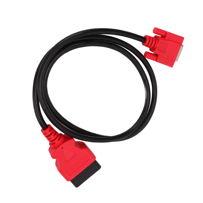 كابل ماسح OBD2: موصل 15 سنًا، مادة PVC مطاطية متينة - كابل تشخيص بديل لنقل البيانات بشكل أسرع ومحول لأدوات تشخيص السيارات Maxisys MS906 وMS906 PRO وMS906TS - Image 3