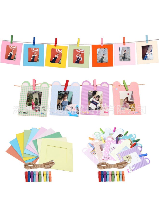 Generic Polaroid Mini 11 Accessories Suit Digital Mini Camera Bag Album Photo Frame/sticker Filter 12-piece Set-Color:White  - Image 5