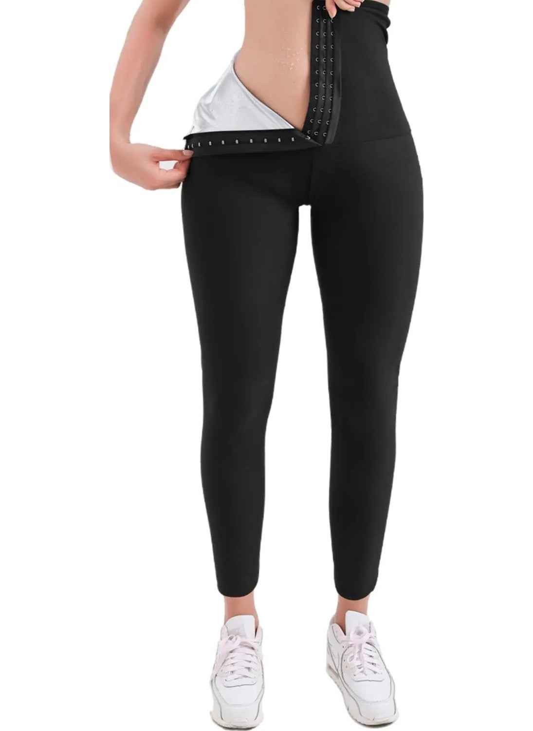 Sweet Sauna High Waist Sauna Thermal Agraffiti Tights  - Image 5